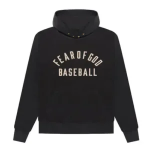 Fear Of God Baseball Black Hoodie