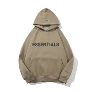 Essentials-Khaki-Basic-Hoodie