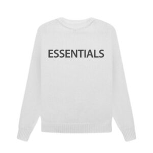 Essentials Overlapped Sweatshirt White