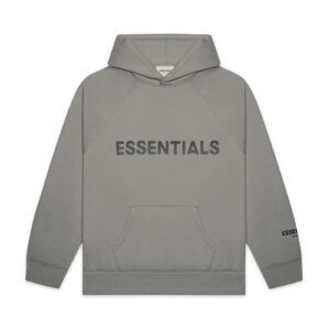 Fear of God Essentials Oversized Gray Hoodie